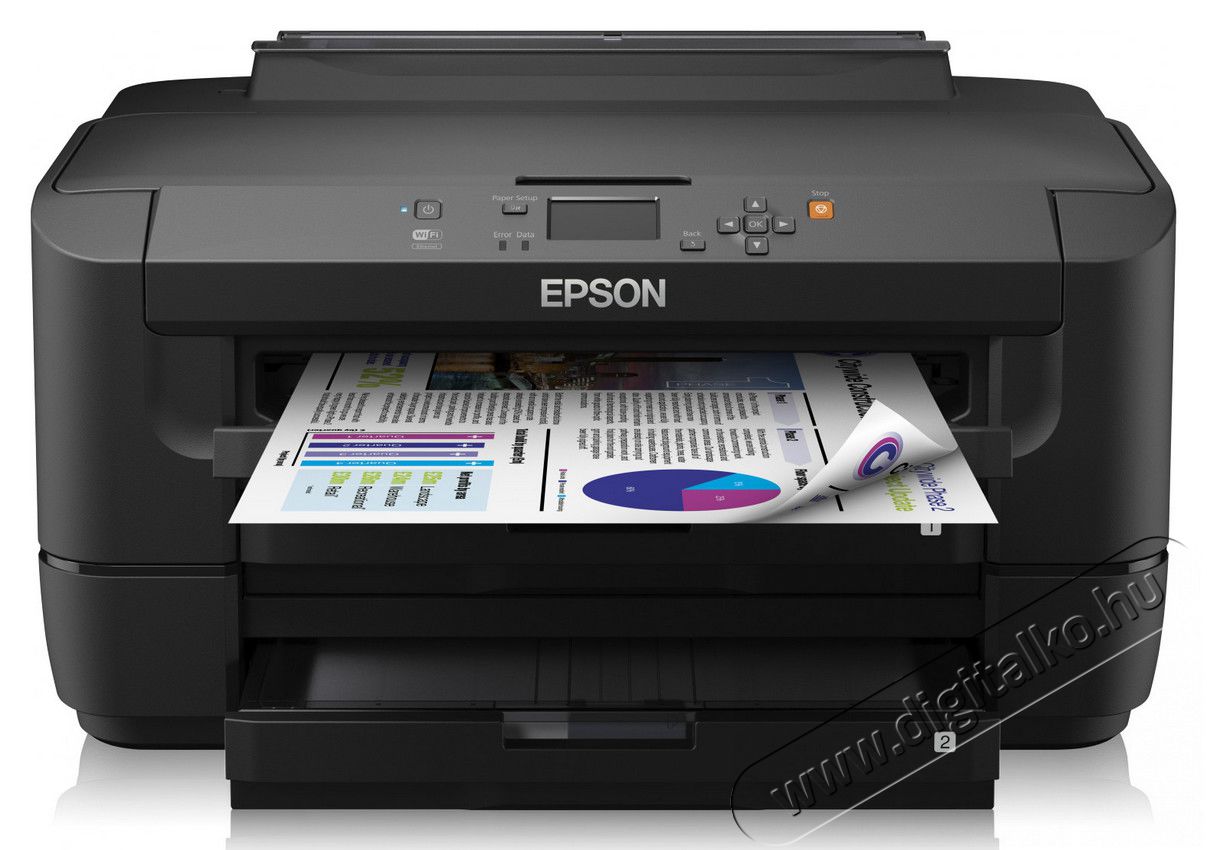Epson WorkForce WF-7110DTW multifunkciós nyomtató Iroda és számítástechnika - Nyomtató - Multifunkciós (tintasugaras) - 307296