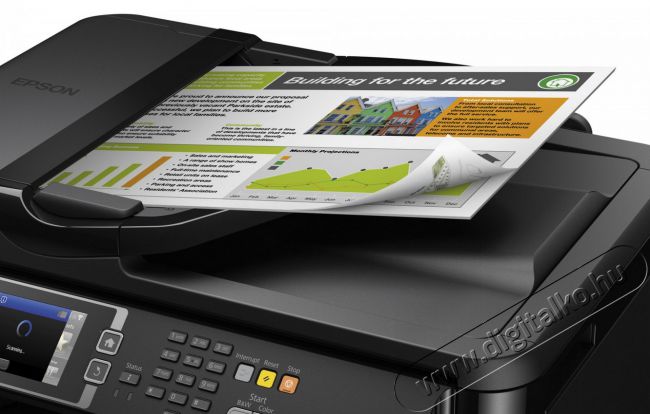 Epson WorkForce WF-7610DWF A3 multifunkciós nyomtató Iroda és számítástechnika - Nyomtató - Multifunkciós (tintasugaras) - 307297