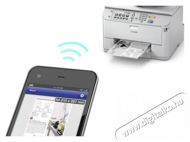 Epson WorkForce Pro WF-M5690DWF DADF MFP tintasugaras nyomtató Iroda és számítástechnika - Nyomtató - Tintasugaras / fotónyomtató - 333958