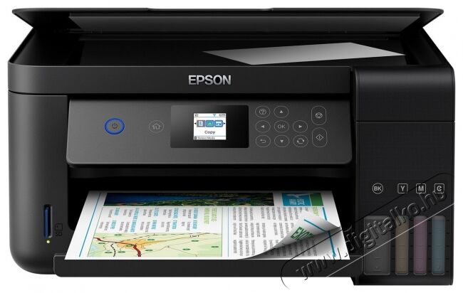 Epson EcoTank L4160 tintasugaras multifunkciós nyomtató Iroda és számítástechnika - Nyomtató - Multifunkciós (tintasugaras) - 329220