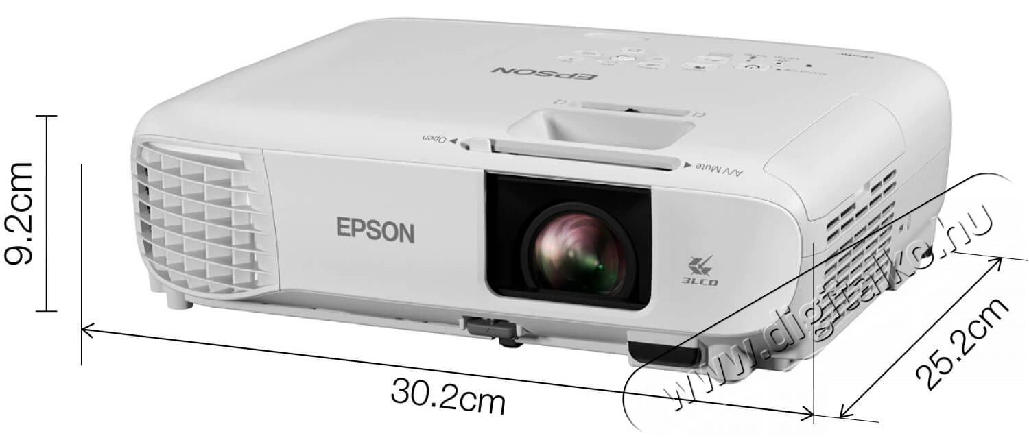 Epson EH-TW740 házimozi projektor Televíziók - Kivetítő - Kivetítő - 369466