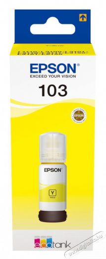 Epson EcoTank 103 65ml Sárga tintapalack Iroda és számítástechnika - Nyomtató - Kiegészítő - 392272