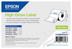 Epson S045541 High Gloss Label - Die-cut Roll: 102 Iroda és számítástechnika - Címkenyomtató - Szalag címkenyomtatóhoz - 400945