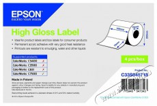 Epson S045718 HIGH GLOSS LABEL 102X76 mm Iroda és számítástechnika - Címkenyomtató - Szalag címkenyomtatóhoz - 400951