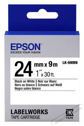 Epson S656006 TAPE-LK6WBN STD. Iroda és számítástechnika - Címkenyomtató - Szalag címkenyomtatóhoz - 401918