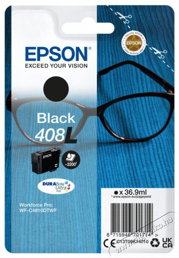 Epson T09K1 fekete tintapatron Iroda és számítástechnika - Nyomtató - Kiegészítő - 460817