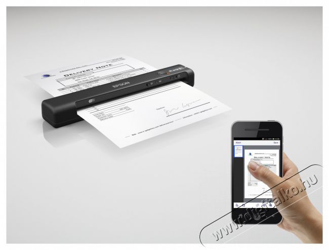 Epson Docuscanner - WorkForce ES-60W (A4, 600 DPI, 4 lap/perc, USB/WiFi) Iroda és számítástechnika - Digitalizáló eszköz - Szkenner - 487395