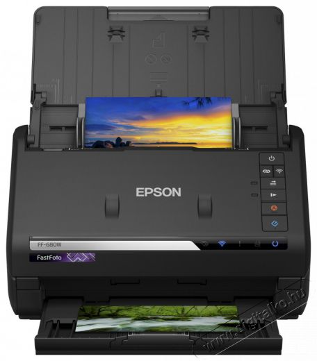 Epson FastFoto FF-680W (A4, 600X600 DPI,45 lap/perc, USB/WiFi) Iroda és számítástechnika - Digitalizáló eszköz - Szkenner - 487168