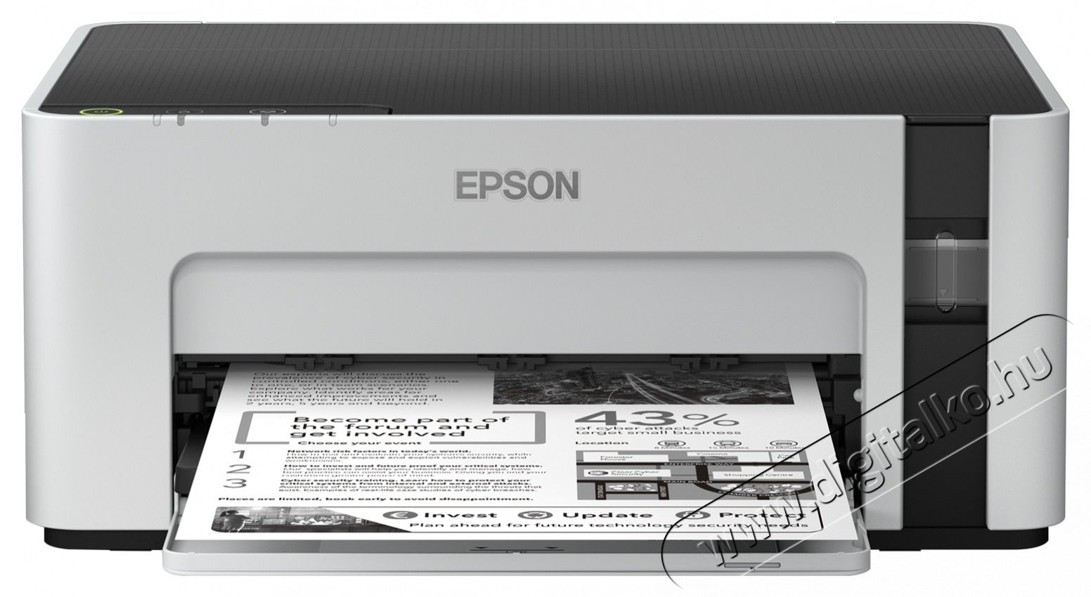 Epson Tintasugaras nyomtat&oacute; - EcoTank M1100 (A4, 1440x720 DPI, 32 lap/perc, USB) Iroda &eacute;s sz&aacute;m&iacute;t&aacute;stechnika - Nyomtat&oacute; - Tintasugaras / fot&oacute;nyomtat&oacute; - 486912
