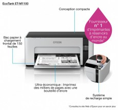 Epson Tintasugaras nyomtat&oacute; - EcoTank M1100 (A4, 1440x720 DPI, 32 lap/perc, USB) Iroda &eacute;s sz&aacute;m&iacute;t&aacute;stechnika - Nyomtat&oacute; - Tintasugaras / fot&oacute;nyomtat&oacute; - 486912