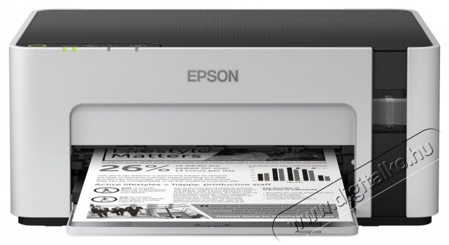 Epson Tintasugaras nyomtat&oacute; - EcoTank M1120 (A4, 1440x720 DPI, 32 lap/perc, USB/WIFI) Iroda &eacute;s sz&aacute;m&iacute;t&aacute;stechnika - Nyomtat&oacute; - Tintasugaras / fot&oacute;nyomtat&oacute; - 486913