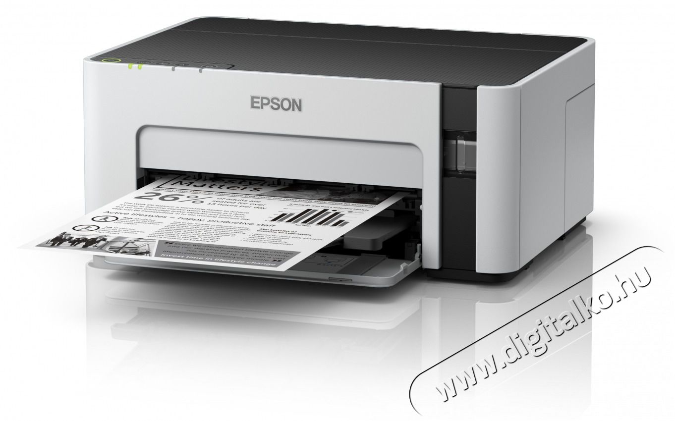 Epson Tintasugaras nyomtat&oacute; - EcoTank M1120 (A4, 1440x720 DPI, 32 lap/perc, USB/WIFI) Iroda &eacute;s sz&aacute;m&iacute;t&aacute;stechnika - Nyomtat&oacute; - Tintasugaras / fot&oacute;nyomtat&oacute; - 486913