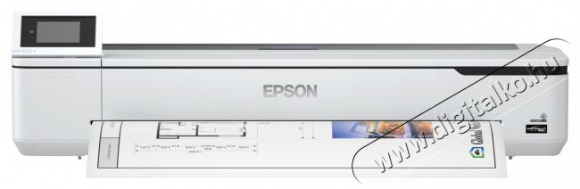 Epson Tintasugaras Plotter - SureColor SC-T5100N (A0, sz&iacute;nes, 2400x1200 DPI, USB/LAN/Wifi) Iroda &eacute;s sz&aacute;m&iacute;t&aacute;stechnika - Nyomtat&oacute; - Tintasugaras / fot&oacute;nyomtat&oacute; - 486086
