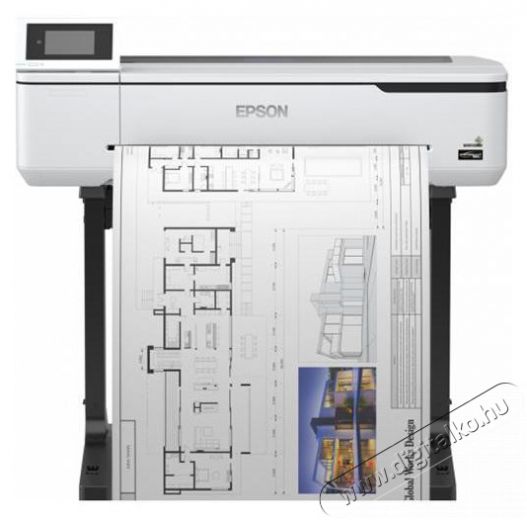 Epson Tintasugaras Plotter - SureColor SC-T3100 (A1, sz&iacute;nes, 2400x1200 DPI, USB/LAN/Wifi/Wifi direct) Iroda &eacute;s sz&aacute;m&iacute;t&aacute;stechnika - Nyomtat&oacute; - Tintasugaras / fot&oacute;nyomtat&oacute; - 485944