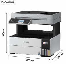 Epson EPSON Tintasugaras nyomtató - EcoTank L6460 (A4, MFP, színes,4800x1200 DPI,37 lap/perc, duplex, ADF, USB/LAN/Wifi) C11CJ89403 Iroda és számítástechnika - Nyomtató - Multifunkciós (tintasugaras) - 492469