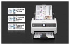 Epson Hálózati üzleti szkenner - WorkForce DS-730N (A4, 600 DPI, 40 lap/perc, USB/LAN) Iroda és számítástechnika - Digitalizáló eszköz - Szkenner - 492595
