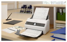 Epson Hálózati üzleti szkenner - WorkForce DS-730N (A4, 600 DPI, 40 lap/perc, USB/LAN) Iroda és számítástechnika - Digitalizáló eszköz - Szkenner - 492595
