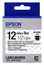 Epson S654012 B/CLEAR 12/9 SZALAG Iroda és számítástechnika - Címkenyomtató - Szalag címkenyomtatóhoz - 401906