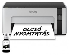 Epson EcoTank M1100 A4 mono tintasugaras egyfunkciós nyomtató Iroda és számítástechnika - Nyomtató - Tintasugaras / fotónyomtató - 507657