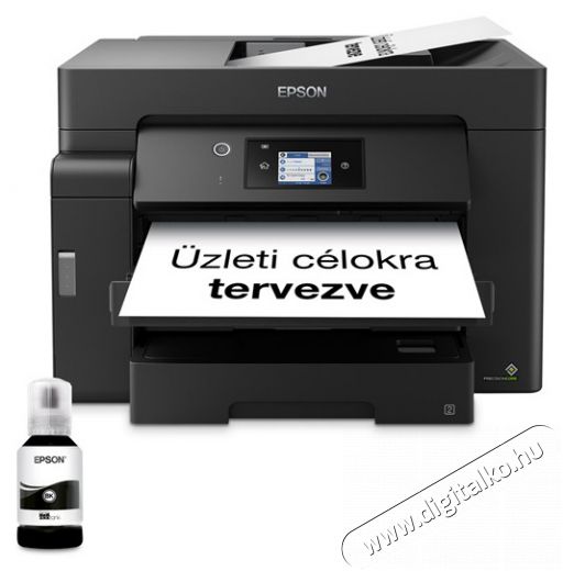 Epson M15140 A3 MFP duplex ADF Ethernet/WIFI mono multifunkciós tintasugaras nyomtató Iroda és számítástechnika - Nyomtató - Tintasugaras / fotónyomtató - 514341