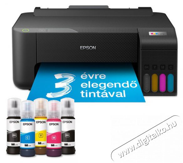 Epson EcoTank L1230 színes tintasugaras nyomtató Iroda és számítástechnika - Nyomtató - Tintasugaras / fotónyomtató - 516236
