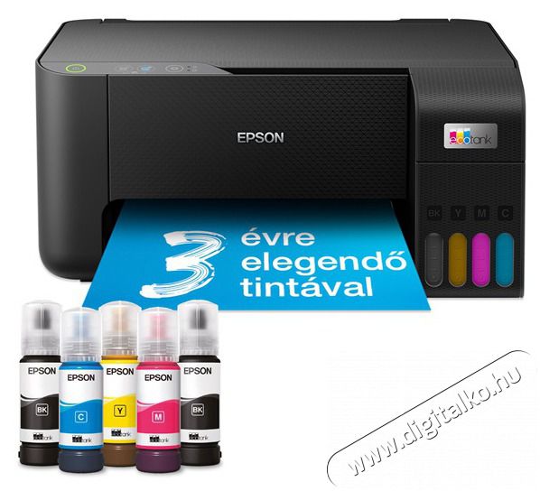 Epson EcoTank L3230 sz&iacute;nes multifunkci&oacute;s tintasugaras nyomtat&oacute; Iroda &eacute;s sz&aacute;m&iacute;t&aacute;stechnika - Nyomtat&oacute; - Tintasugaras / fot&oacute;nyomtat&oacute; - 516262