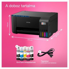 Epson EcoTank L3271 színes multifunkciós tintasugaras nyomtató Iroda és számítástechnika - Nyomtató - Tintasugaras / fotónyomtató - 516265