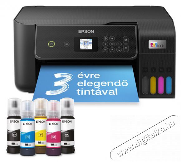Epson EcoTank L3280 színes multifunkciós tintasugaras nyomtató Iroda és számítástechnika - Nyomtató - Multifunkciós (tintasugaras) - 516233