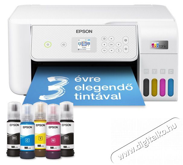 Epson EcoTank L3286 sz&iacute;nes multifunkci&oacute;s tintasugaras nyomtat&oacute; Iroda &eacute;s sz&aacute;m&iacute;t&aacute;stechnika - Nyomtat&oacute; - Multifunkci&oacute;s (tintasugaras) - 516234