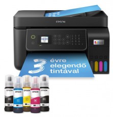 Epson Ecotank L5310 A4 MFP ADF Ethernet/WIFI színes multifunkciós tintasugaras nyomtató Iroda és számítástechnika - Nyomtató - Multifunkciós (tintasugaras) - 516235