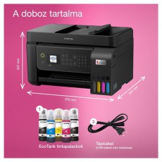 Epson Ecotank L5310 A4 MFP ADF Ethernet/WIFI sz&iacute;nes multifunkci&oacute;s tintasugaras nyomtat&oacute; Iroda &eacute;s sz&aacute;m&iacute;t&aacute;stechnika - Nyomtat&oacute; - Multifunkci&oacute;s (tintasugaras) - 516235