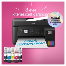Epson Ecotank L5310 A4 MFP ADF Ethernet/WIFI sz&iacute;nes multifunkci&oacute;s tintasugaras nyomtat&oacute; Iroda &eacute;s sz&aacute;m&iacute;t&aacute;stechnika - Nyomtat&oacute; - Multifunkci&oacute;s (tintasugaras) - 516235