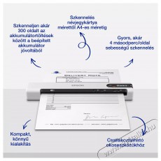 Epson Workforce DS-80W Szkenner Iroda és számítástechnika - Digitalizáló eszköz - Szkenner - 530546