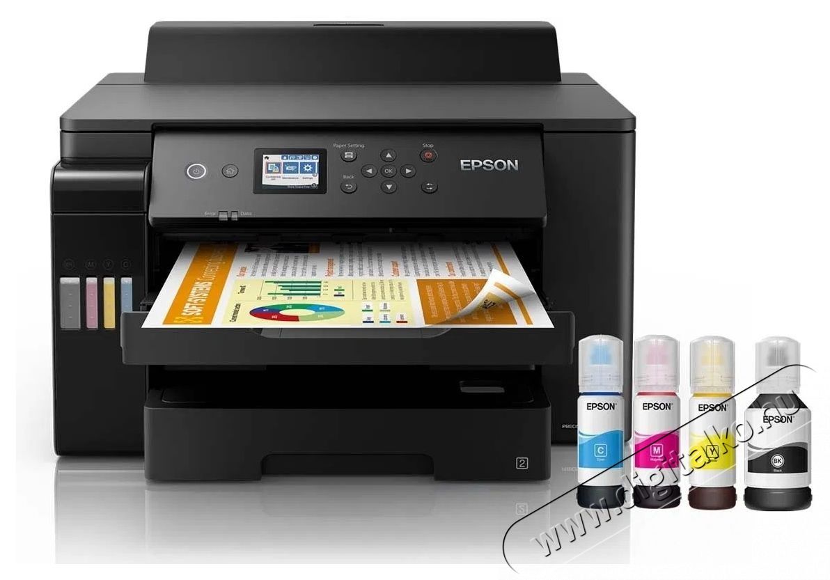 Epson EcoTank L11160 CISS Tintasugaras nyomtat&oacute;, Sz&iacute;nes, H&aacute;l&oacute;zat, Wireless, A3+ Iroda &eacute;s sz&aacute;m&iacute;t&aacute;stechnika - Nyomtat&oacute; - Multifunkci&oacute;s (tintasugaras) - 532560