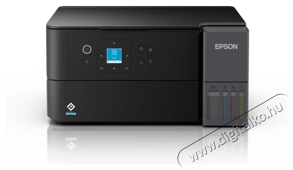 Epson EcoTank L4360 CISS Multifunkci&oacute;s tintasugaras nyomtat&oacute;, sz&iacute;nes, A4, Duplex, Wi-Fi, 4800x1200dpi, fekete Iroda &eacute;s sz&aacute;m&iacute;t&aacute;stechnika - Nyomtat&oacute; - Multifunkci&oacute;s (tintasugaras) - 532563