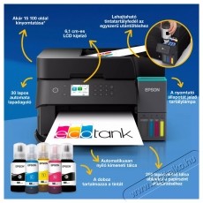 Epson EcoTank L6370 CISS Multifunkci&oacute;s tintasugaras nyomtat&oacute;, sz&iacute;nes, 4, ADF, Duplex, Wi-Fi, 4800x1200dpi, fekete Iroda &eacute;s sz&aacute;m&iacute;t&aacute;stechnika - Nyomtat&oacute; - Multifunkci&oacute;s (tintasugaras) - 532544