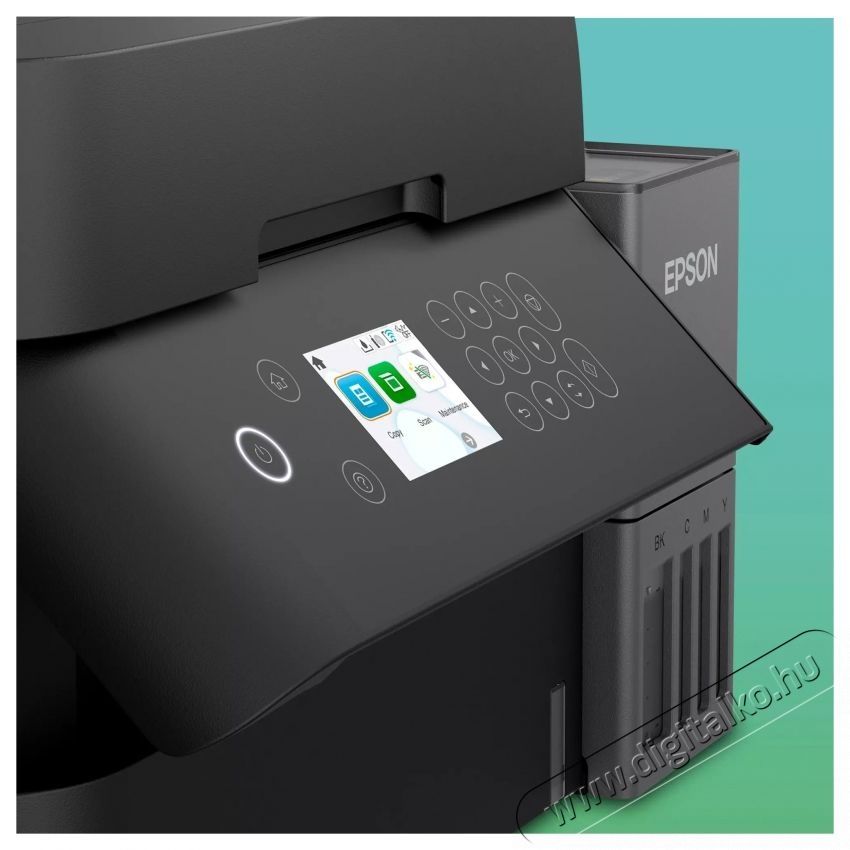 Epson EcoTank L6370 CISS Multifunkci&oacute;s tintasugaras nyomtat&oacute;, sz&iacute;nes, 4, ADF, Duplex, Wi-Fi, 4800x1200dpi, fekete Iroda &eacute;s sz&aacute;m&iacute;t&aacute;stechnika - Nyomtat&oacute; - Multifunkci&oacute;s (tintasugaras) - 532544