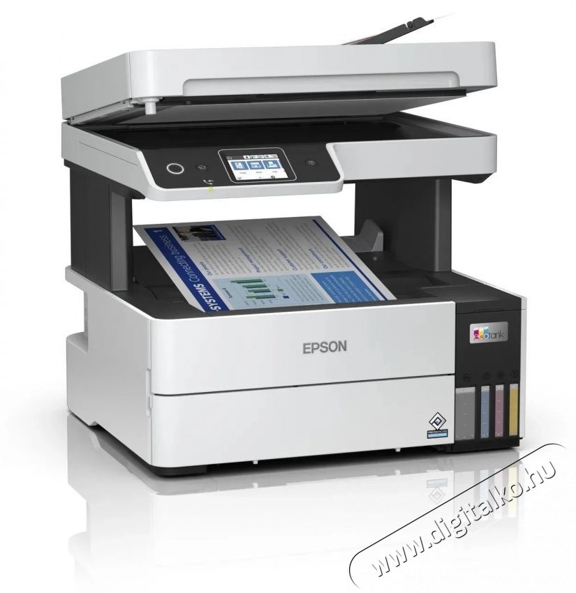 Epson EcoTank L6499 A4 multifunkcion&aacute;lis nyomtat&oacute;, 4 az 1-ben, 37ppm, Wi-Fi, 35 lapos ADF Iroda &eacute;s sz&aacute;m&iacute;t&aacute;stechnika - Nyomtat&oacute; - Multifunkci&oacute;s (tintasugaras) - 532567