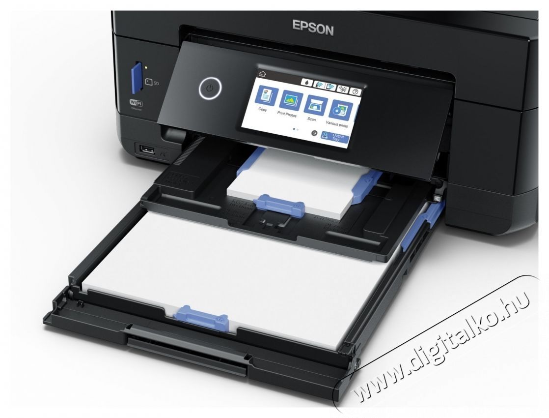 Epson T&ouml;bbfunkci&oacute;s nyomtat&oacute;, Epson Expression Premium XP-7100 32 PPM Wifi, 100/1000 Mbps, fekete Iroda &eacute;s sz&aacute;m&iacute;t&aacute;stechnika - Nyomtat&oacute; - Multifunkci&oacute;s (tintasugaras) - 532549