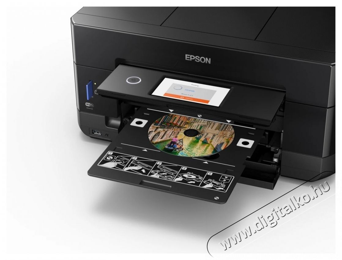 Epson T&ouml;bbfunkci&oacute;s nyomtat&oacute;, Epson Expression Premium XP-7100 32 PPM Wifi, 100/1000 Mbps, fekete Iroda &eacute;s sz&aacute;m&iacute;t&aacute;stechnika - Nyomtat&oacute; - Multifunkci&oacute;s (tintasugaras) - 532549