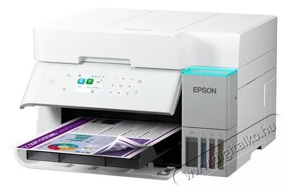 Epson T&ouml;bbfunkci&oacute;s tintasugaras sz&iacute;nes nyomtat&oacute; CISS Epson EcoTank L6376, 4, ADF, Duplex, Wi-Fi, 4800x1200dpi, feh&eacute;r Iroda &eacute;s sz&aacute;m&iacute;t&aacute;stechnika - Nyomtat&oacute; - Multifunkci&oacute;s (tintasugaras) - 532558