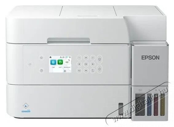 Epson T&ouml;bbfunkci&oacute;s tintasugaras sz&iacute;nes nyomtat&oacute; CISS Epson EcoTank L6376, 4, ADF, Duplex, Wi-Fi, 4800x1200dpi, feh&eacute;r Iroda &eacute;s sz&aacute;m&iacute;t&aacute;stechnika - Nyomtat&oacute; - Multifunkci&oacute;s (tintasugaras) - 532558