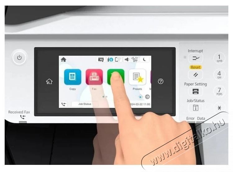 Epson WorkForce Pro EM-C7100DWF multifunkci&oacute;s nyomtat&oacute;, A3+, vezet&eacute;k n&eacute;lk&uuml;li, 13 oldal/perc/A3, k&eacute;toldalas, 50 lapos automatikus lapadagol&oacute; Iroda &eacute;s sz&aacute;m&iacute;t&aacute;stechnika - Nyomtat&oacute; - Multifunkci&oacute;s (tintasugaras) - 532564