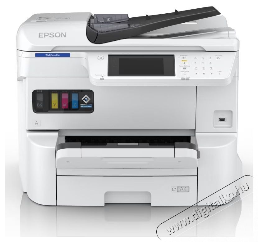 Epson WorkForce Pro EM-C7100DWF multifunkci&oacute;s nyomtat&oacute;, A3+, vezet&eacute;k n&eacute;lk&uuml;li, 13 oldal/perc/A3, k&eacute;toldalas, 50 lapos automatikus lapadagol&oacute; Iroda &eacute;s sz&aacute;m&iacute;t&aacute;stechnika - Nyomtat&oacute; - Multifunkci&oacute;s (tintasugaras) - 532564