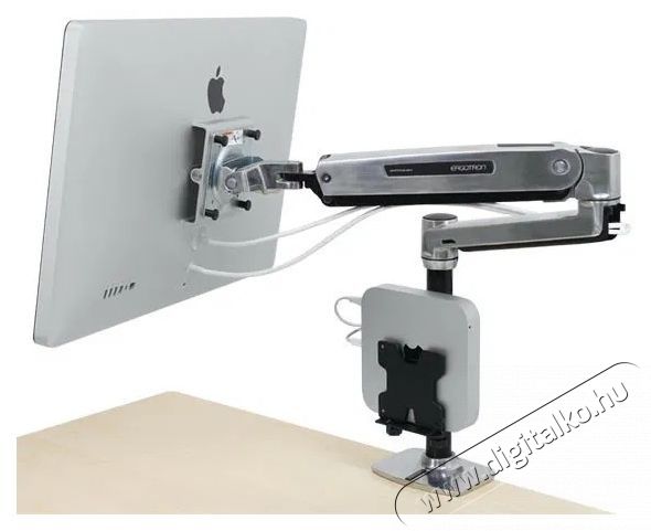 ERGOTRON LX HD Sit-Stand Desk Mount LCD Arm TV tart&oacute; konzol Tv kieg&eacute;sz&iacute;tők - Fali tart&oacute; / konzol - Asztali tart&oacute; - 531752