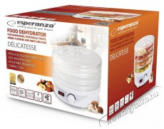 Esperanza EKD003 Aszalógép Konyhai termékek - Konyhai kisgép (sütés / főzés / hűtés / ételkészítés) - Gyümölcsaszaló - 382112