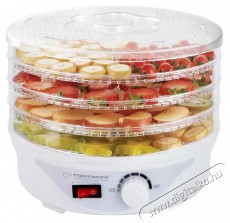 Esperanza EKD003 Aszalógép Konyhai termékek - Konyhai kisgép (sütés / főzés / hűtés / ételkészítés) - Gyümölcsaszaló - 382112