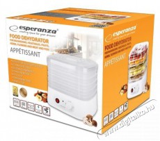 Esperanza EKD004 Aszalógép Konyhai termékek - Konyhai kisgép (sütés / főzés / hűtés / ételkészítés) - Gyümölcsaszaló - 382113