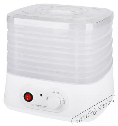 Esperanza EKD004 Aszalógép Konyhai termékek - Konyhai kisgép (sütés / főzés / hűtés / ételkészítés) - Gyümölcsaszaló - 382113