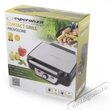Esperanza EKG007 Kontakt grill Konyhai termékek - Konyhai kisgép (sütés / főzés / hűtés / ételkészítés) - Kontakt grill sütő / sütőlap - 382120